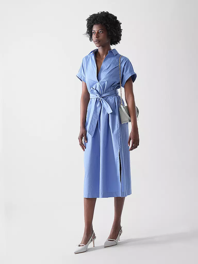 ASPESI | Midikleid | hellblau