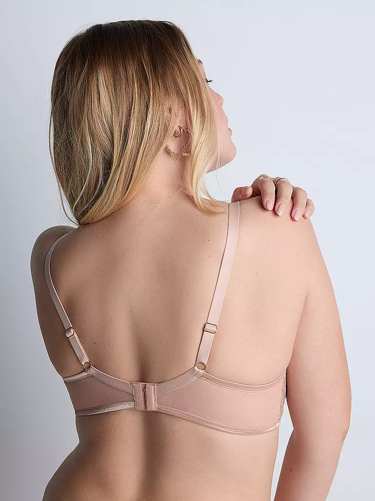 AUBADE | BH mit Bügel SOUND OF HEART lavender aura | Beige
