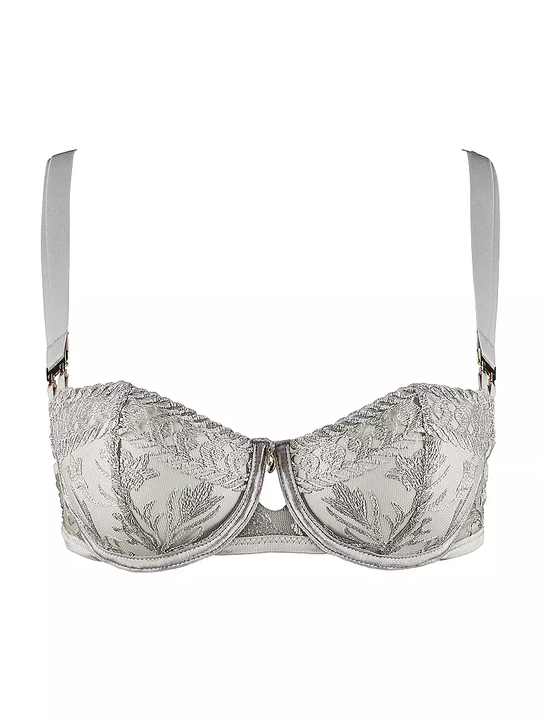 AUBADE | Halbschalen BH mit Reifen MAGNETIC SPELL | Argent