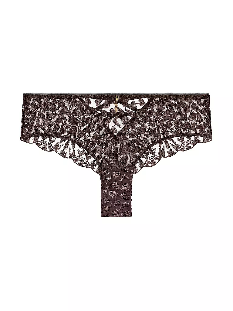 AUBADE | Hipster CRAZY IN LOVE satin brown | Marron