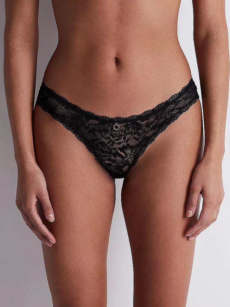 AUBADE | Slip ROSESSENCE noir | schwarz