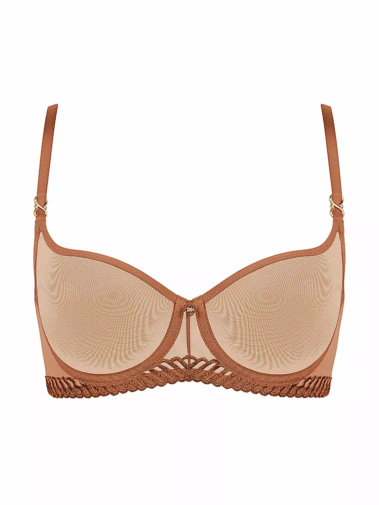 AUBADE | Soutien-gorge à armatures SHEER EMOTION honey | Marron clair