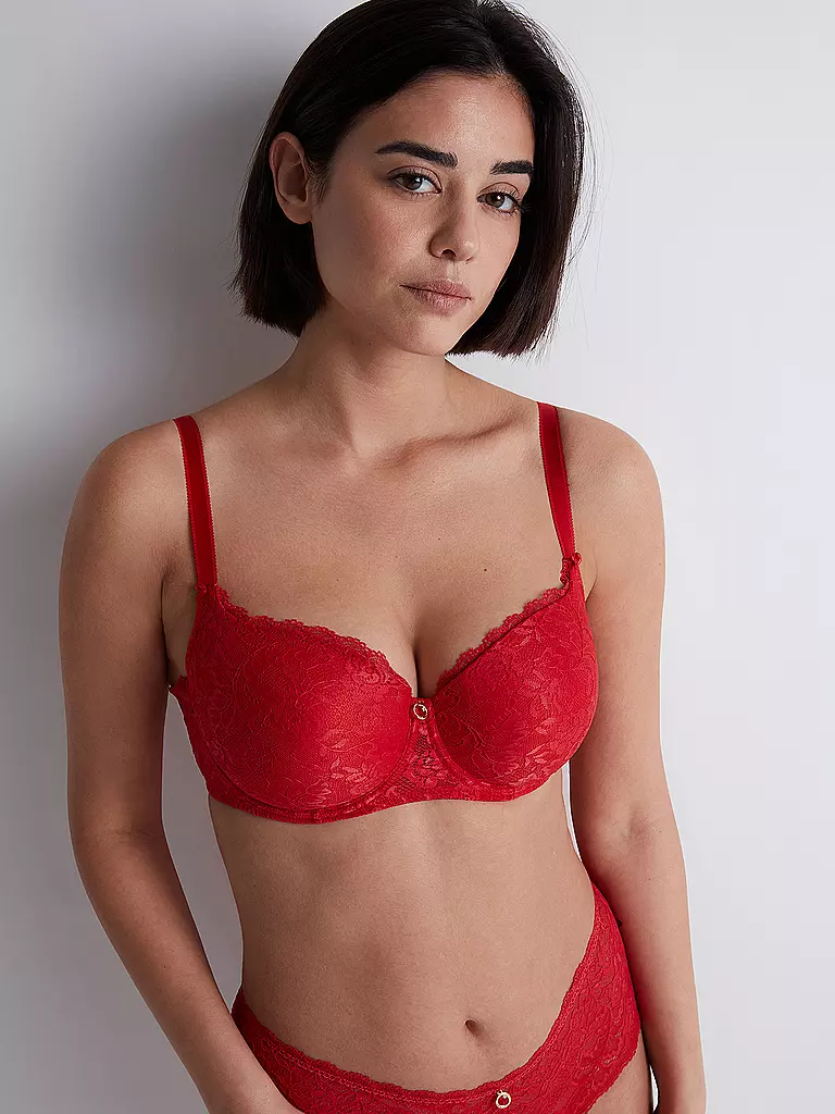 AUBADE | Soutien-gorge à demi-bonnet ROSESSENCE gala | rot