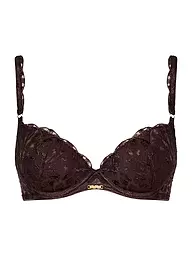 AUBADE | Soutien-gorge push-up CRAZY IN LOVE marron satiné | Marron