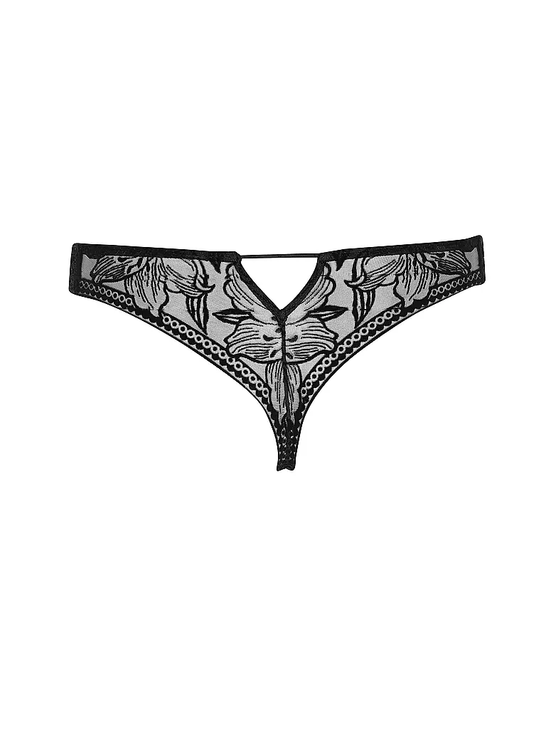 AUBADE | String COEUR A CORPS noir | Noir