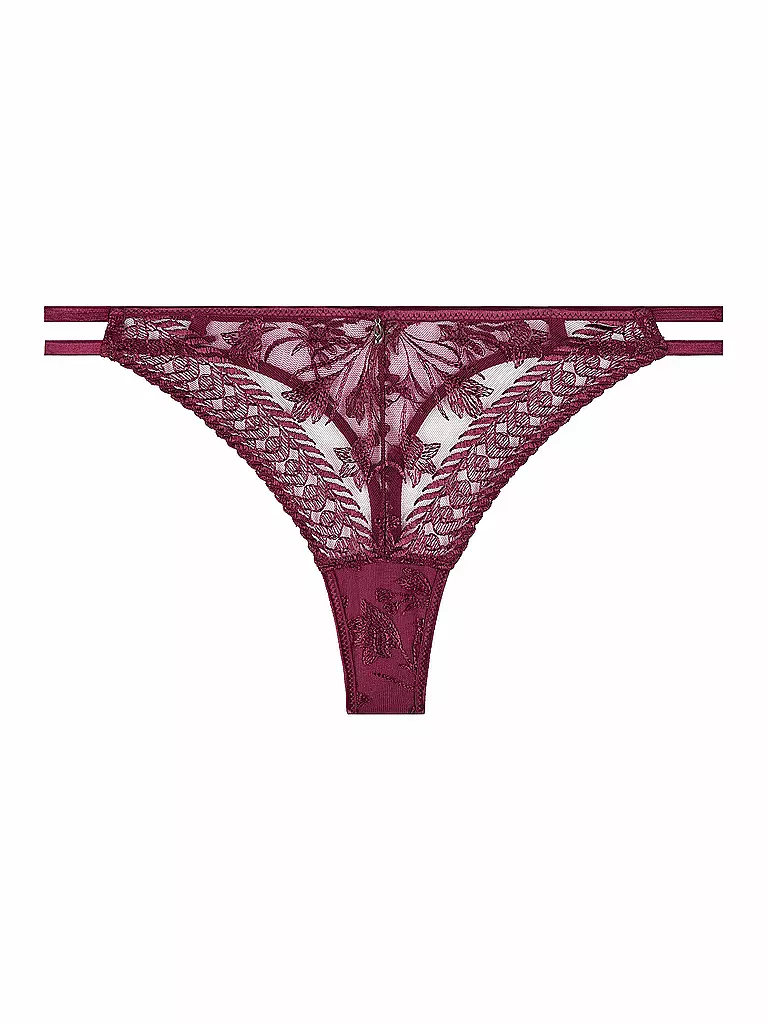 AUBADE | String MAGNETIC SPELL rouge carmin | Rouge foncé