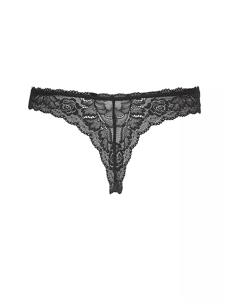 AUBADE | String ROSESSENCE noir | schwarz