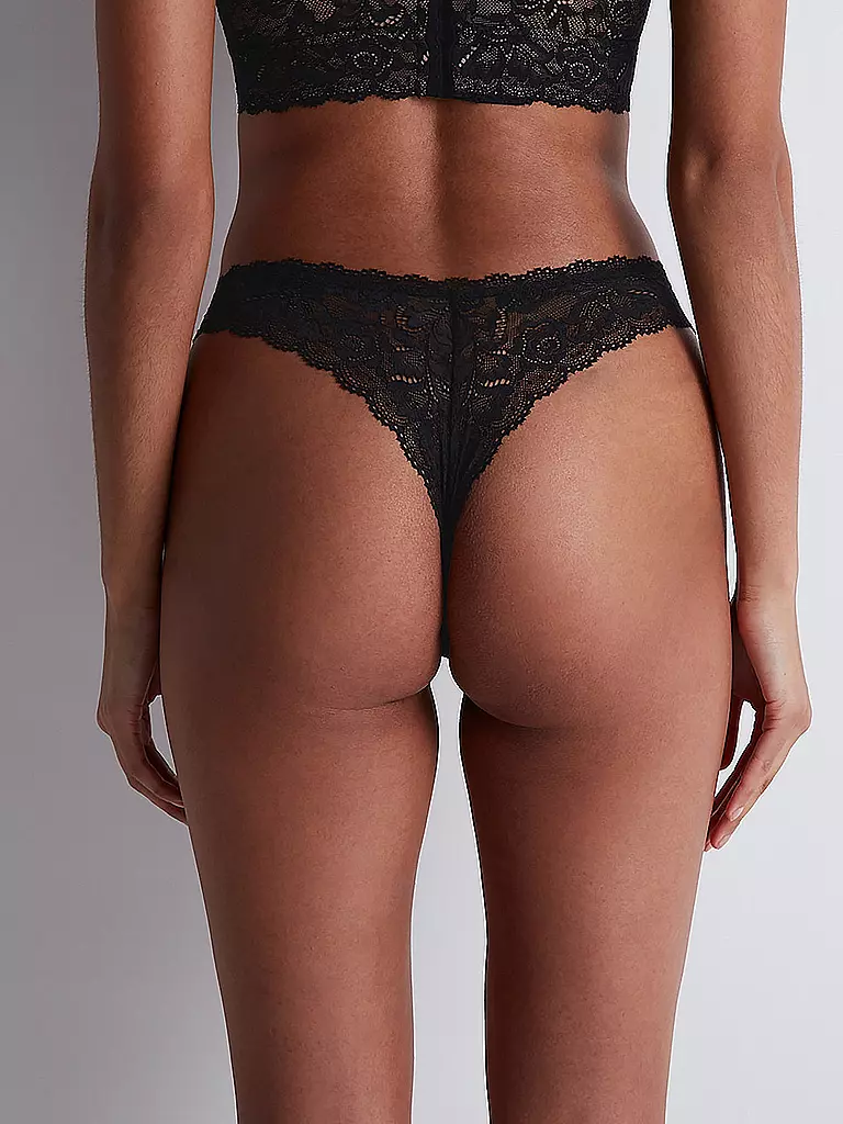 AUBADE | String ROSESSENCE noir | schwarz