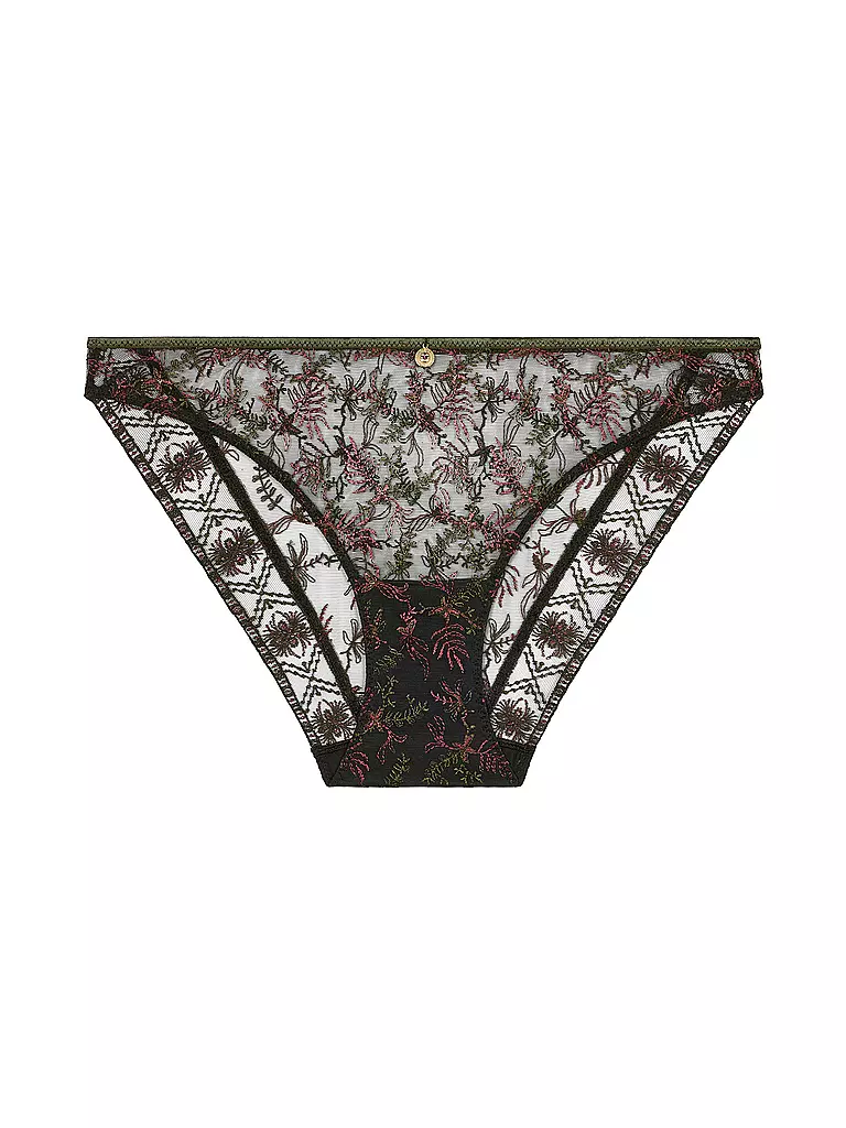 AUBADE | String Slip SOUND OF HEART dark garden | Olive
