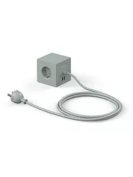 AVOLT | Multiprise Square 1 F 1.8MT Vert Chêne | Vert