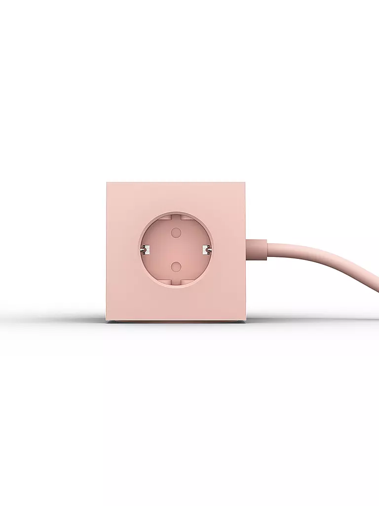 AVOLT | Multiprise Square 1 F 1.8MT Vieux Rose | Rose