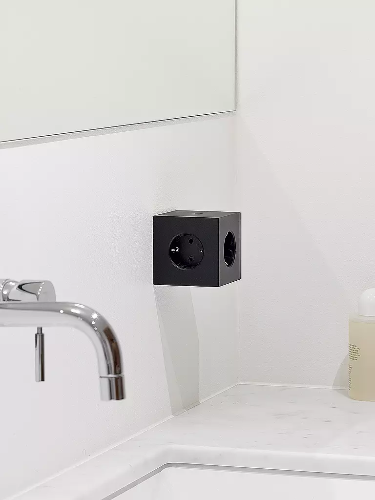 AVOLT | Multiprise Square 2 F Noir | Noir