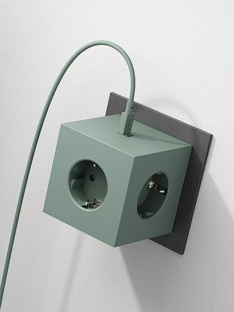 AVOLT | Multiprise Square 2 F Oak Green | Vert