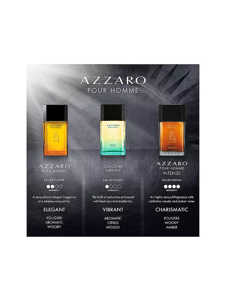 AZZARO | Pour Homme Eau de Toilette 100ml | 