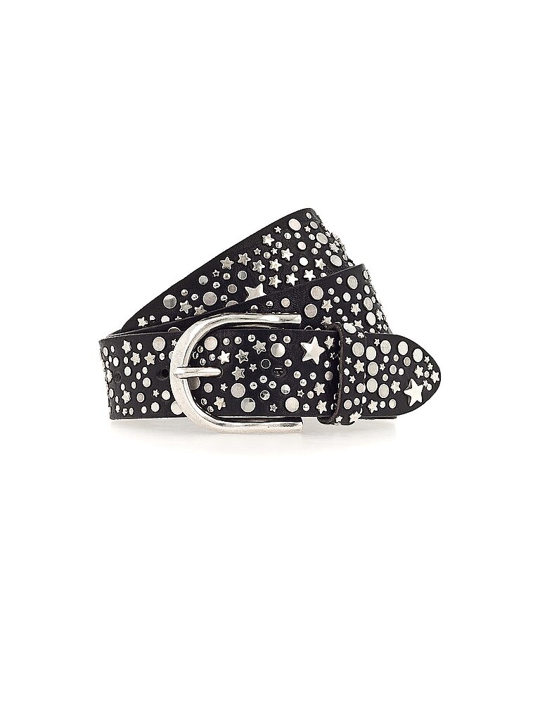 Ceinture en cuir STERORA noir 80