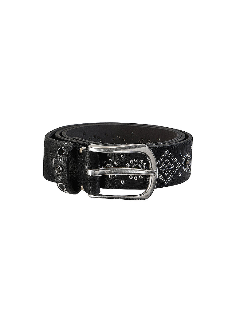 Ceinture en cuir MEA noir 90