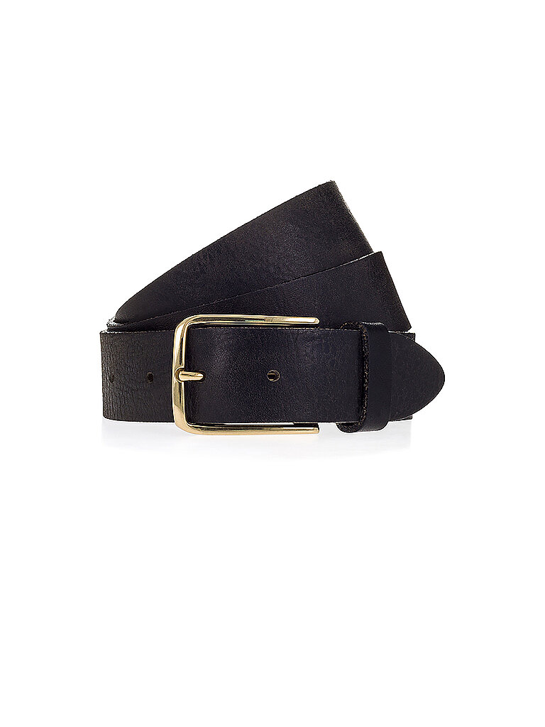 B.Belt Ceinture en cuir noir 85