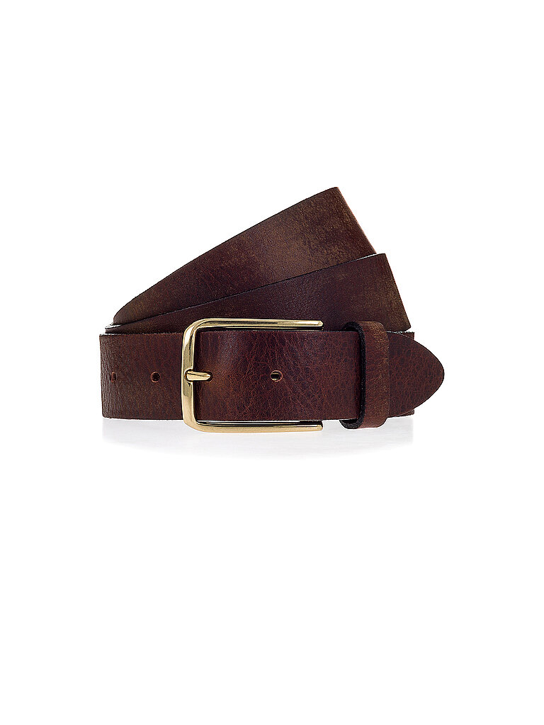 Ceinture en cuir marron 105