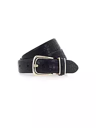 B.BELT | Ceinture en cuir CHARLISA | Noir