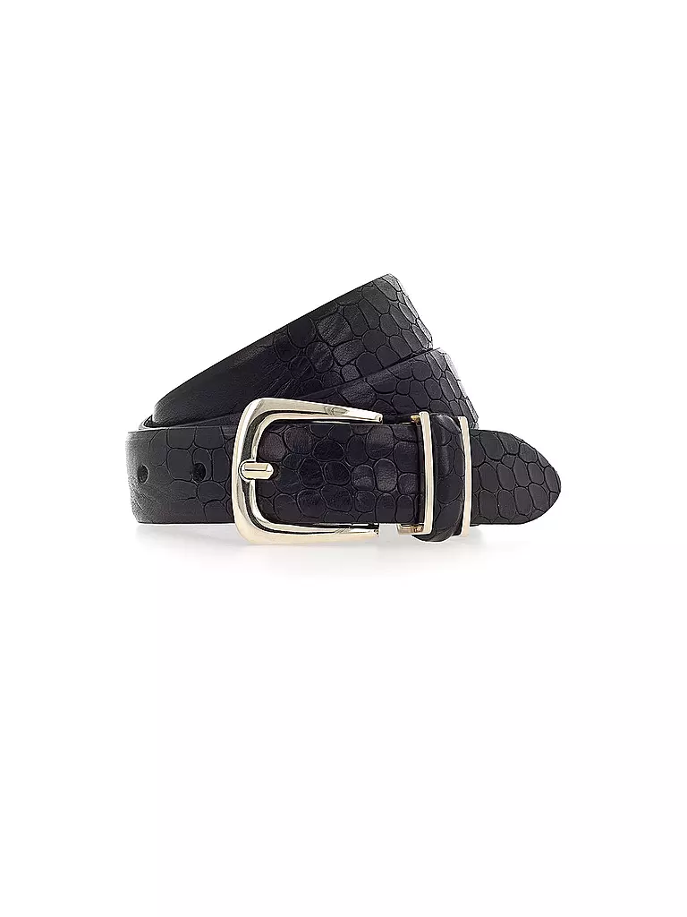 B.BELT | Ceinture en cuir CHARLISA | schwarz