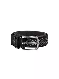 B.BELT | Ceinture en cuir MEA | Noir