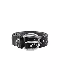 B.BELT | Ceinture en cuir STARLA | Noir