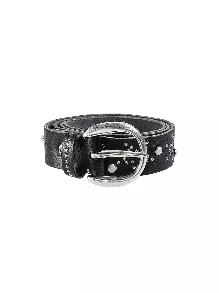 B.BELT | Ceinture en cuir STARLA | schwarz