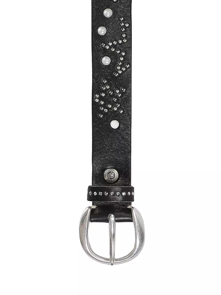 B.BELT | Ceinture en cuir STARLA | schwarz