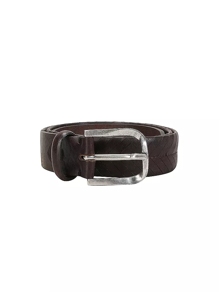 B.BELT | Ceinture en cuir | braun
