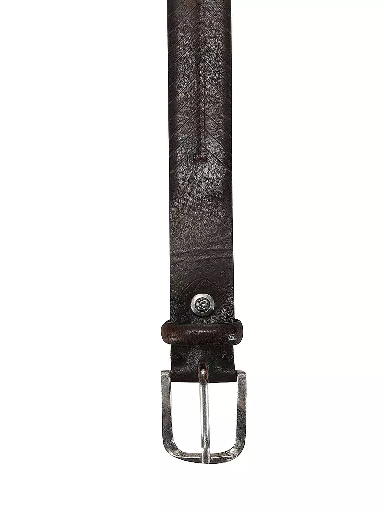 B.BELT | Ceinture en cuir | braun