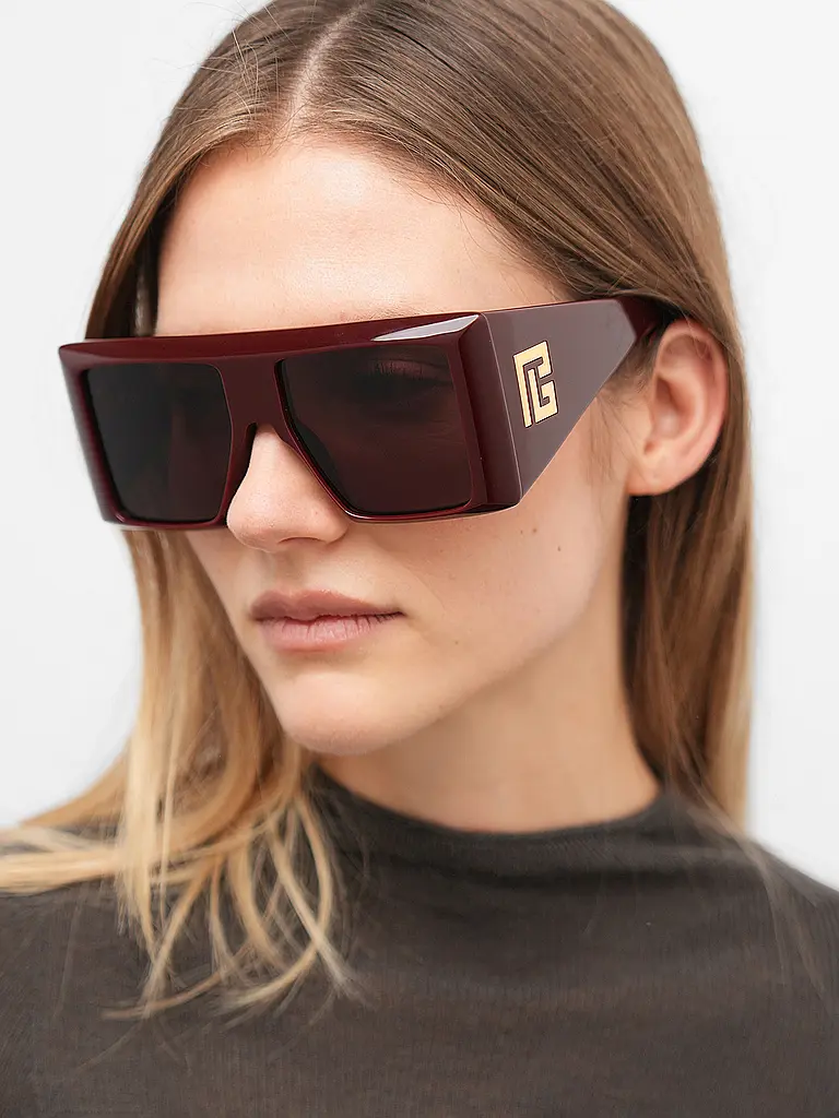 BALMAIN | Lunettes de soleil B-STAGE | Rouge foncé