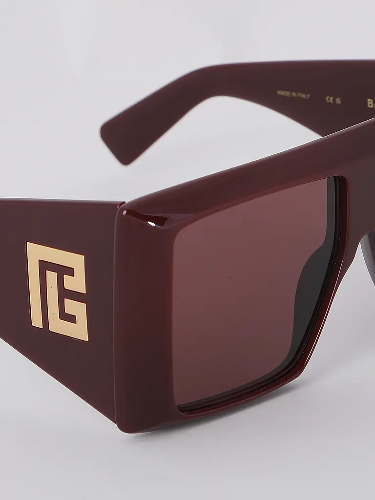 BALMAIN | Lunettes de soleil B-STAGE | Rouge foncé