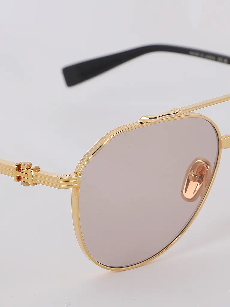 BALMAIN | Nom du produit: Lunettes de soleil BRIGADE VII | Or