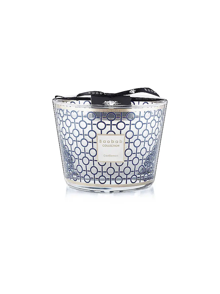 BAOBAB COLLECTION | Bougie WOMEN&GENTLEMEN 500g Gentleman | Bleu foncé