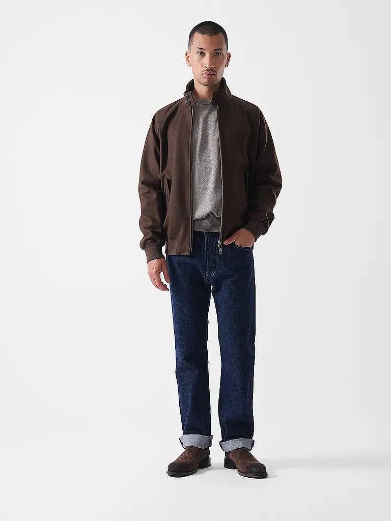 BARACUTA | Blouson G9 MELTON | Marron