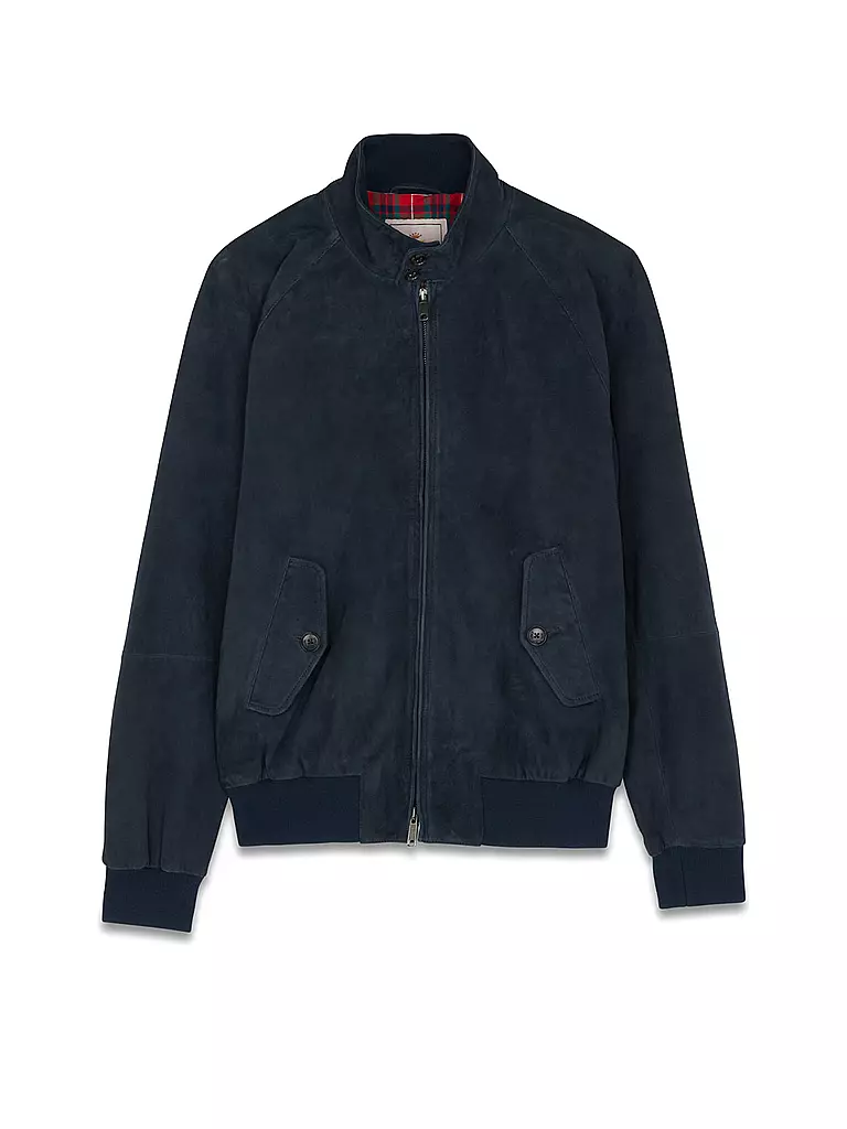 BARACUTA | Lederjacke G9 SUEDE | Bleu