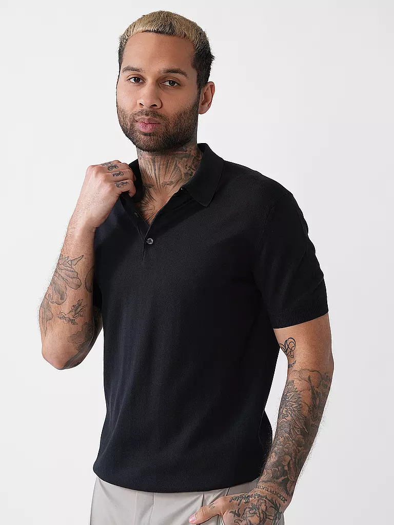 BARACUTA | Poloshirt | schwarz