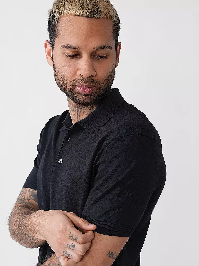 BARACUTA | Poloshirt | schwarz