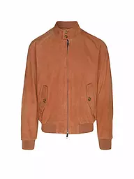 BARACUTA | Veste en cuir G9 SUEDE | Cuivre