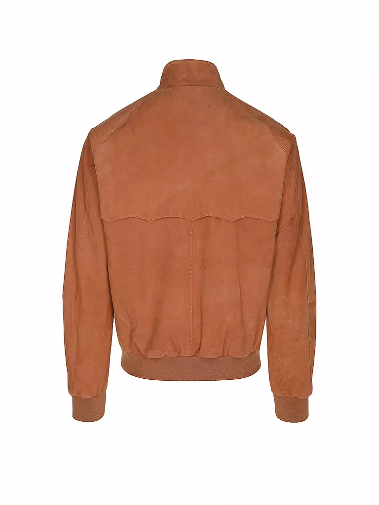 BARACUTA | Veste en cuir G9 SUEDE | Cuivre