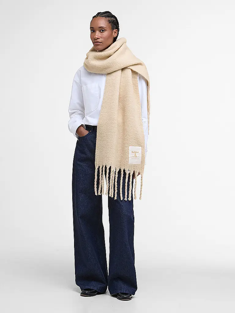 BARBOUR | Écharpe ELLISON | creme