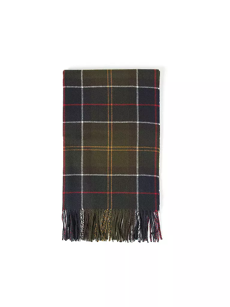 BARBOUR | Écharpe STANWAY | Vert foncé