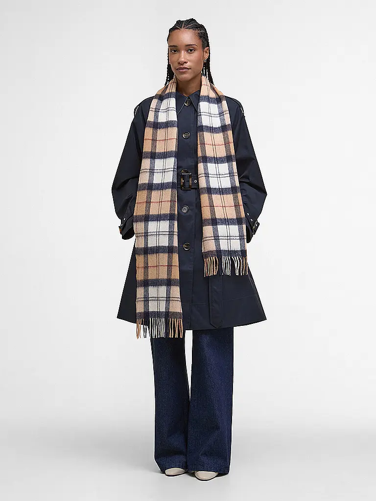 BARBOUR | Écharpe TARTAN | Beige