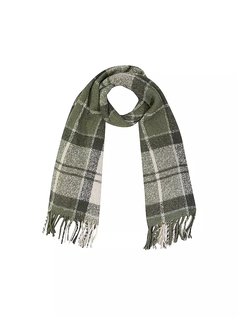 BARBOUR | Écharpe | Vert foncé