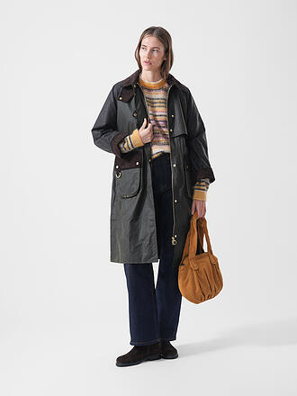 BARBOUR | Trench-coat KIRKLEES CHECKED WAX