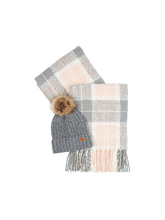 BARBOUR | Coffret cadeau bonnet et écharpe SALTBURN