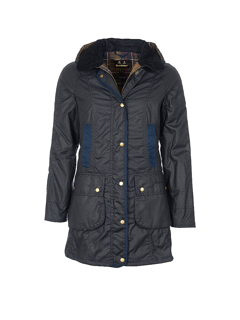 Parka BOWER WAX bleu marine 36