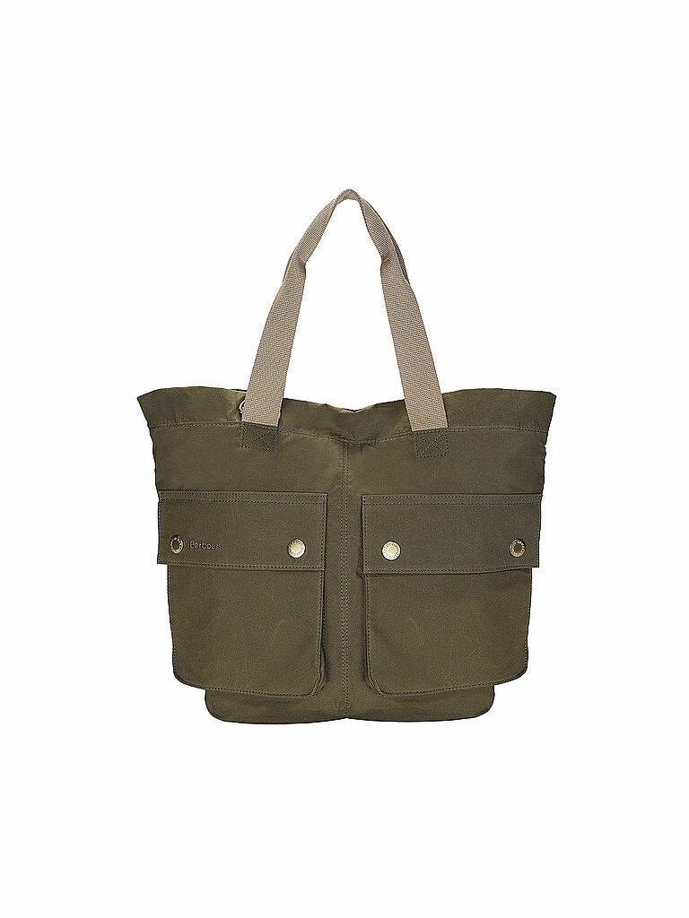 BARBOUR+Sac+-+Cabas+olive