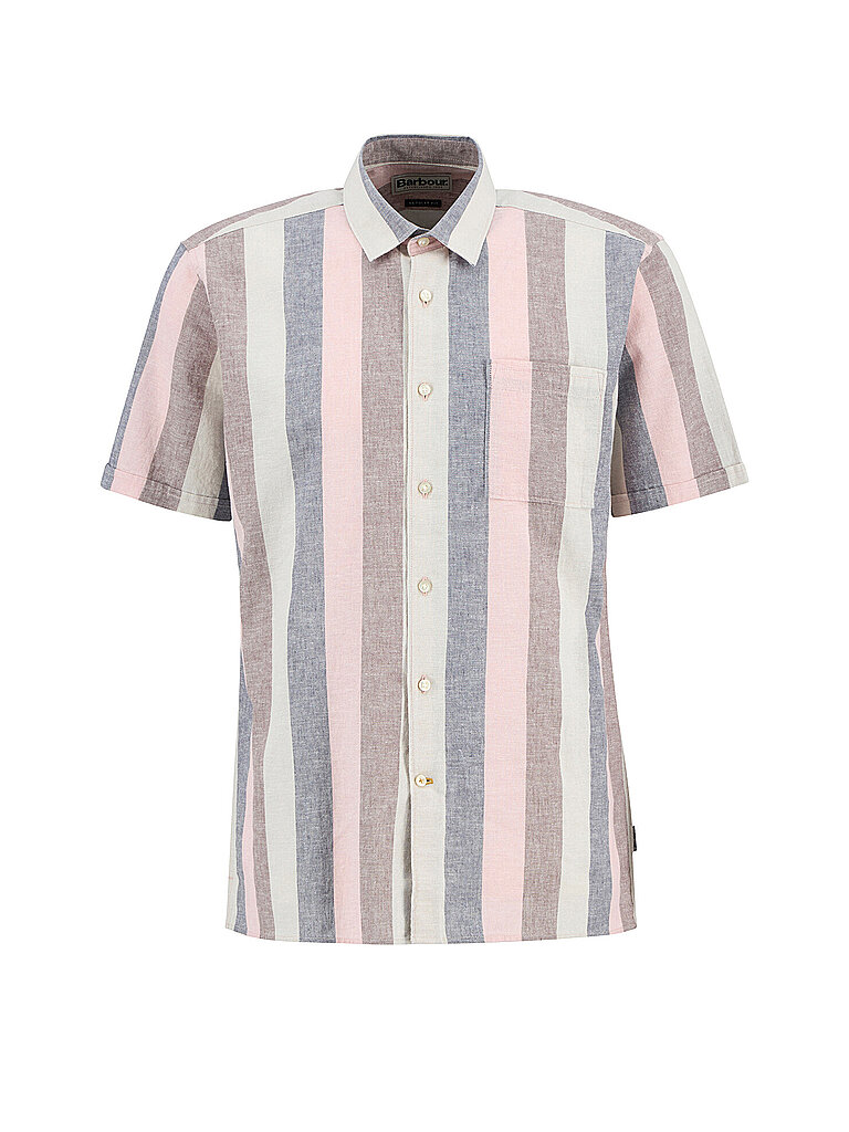 Chemise en lin PORTWELL rose XXL