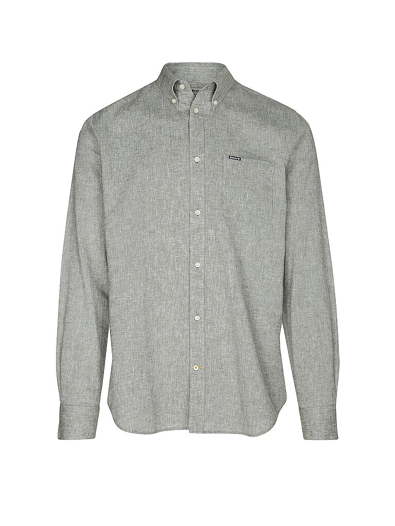 Barbour Chemise NELSON olive M